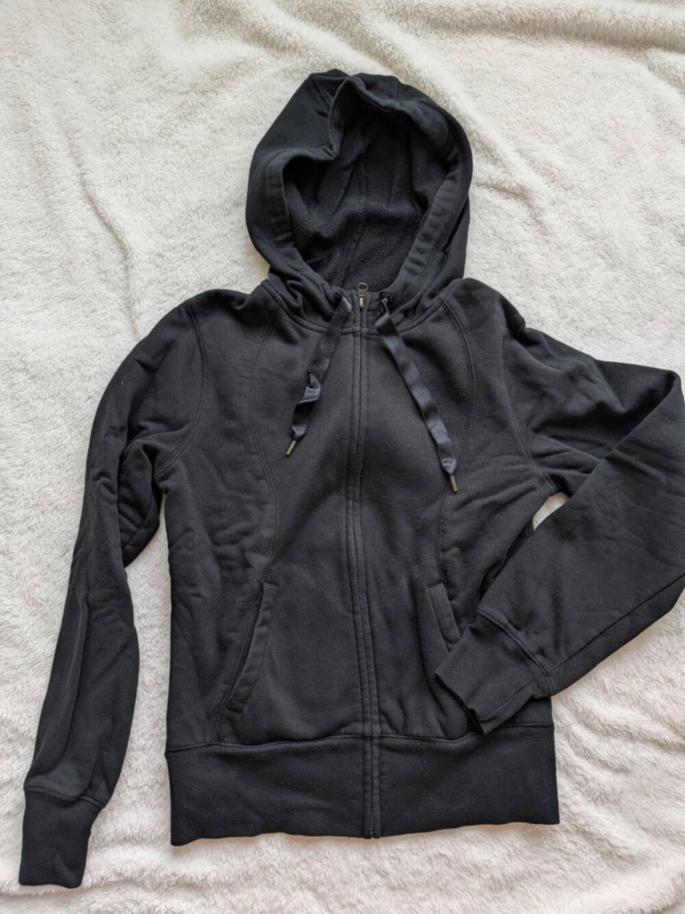 Brand New Never Worn Black Champion Women's Zip Sweatshirt Size S